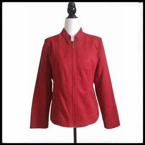 ⭐️3/$25⭐️ TanJay Faux Suede Women's Jacket Size 8P